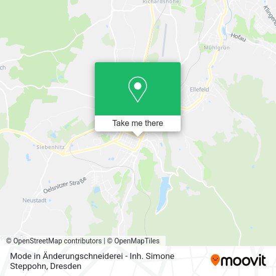 Карта Mode in Änderungschneiderei - Inh. Simone Steppohn