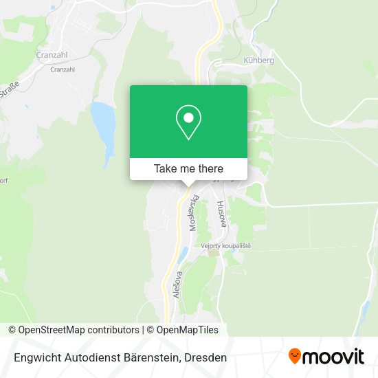 Карта Engwicht Autodienst Bärenstein