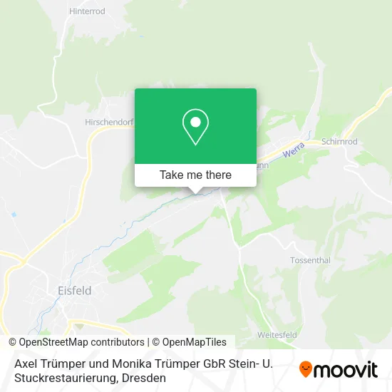Карта Axel Trümper und Monika Trümper GbR Stein- U. Stuckrestaurierung