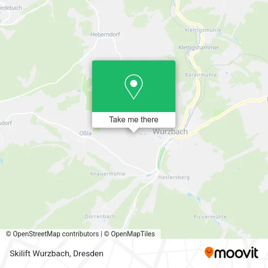 Карта Skilift Wurzbach