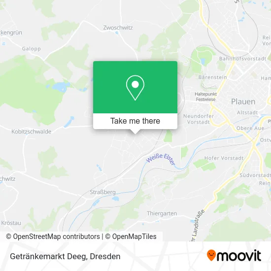 Карта Getränkemarkt Deeg