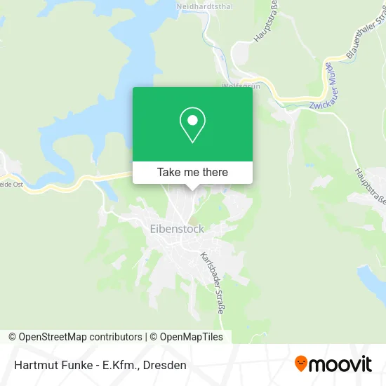 Карта Hartmut Funke - E.Kfm.