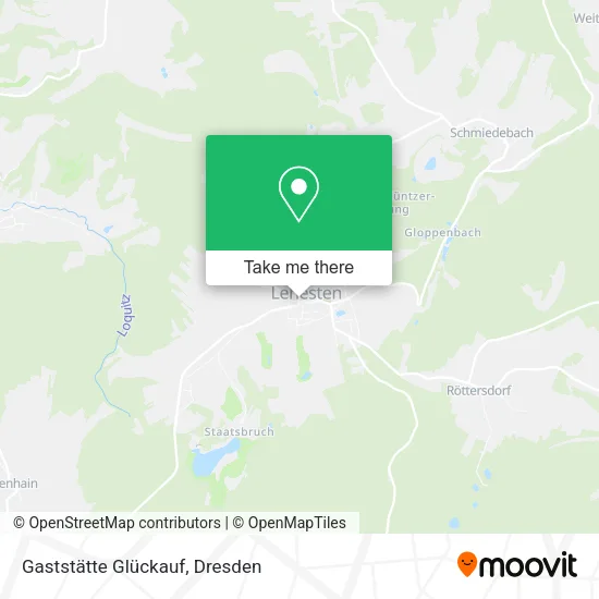 Карта Gaststätte Glückauf