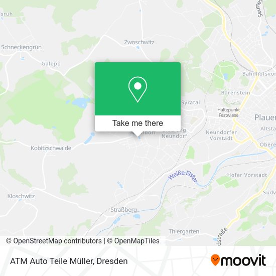 Карта ATM Auto Teile Müller