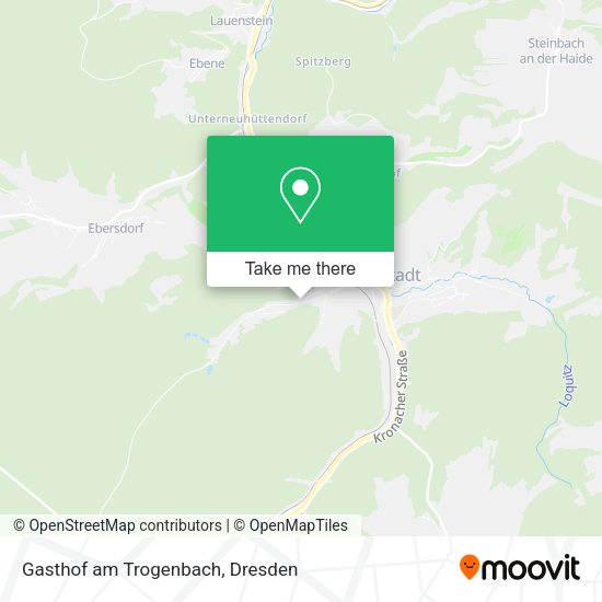 Карта Gasthof am Trogenbach