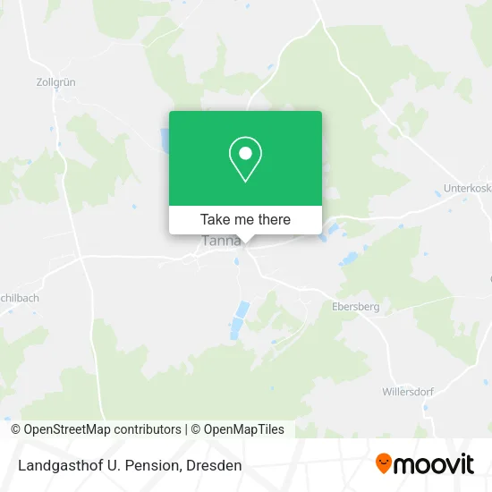 Карта Landgasthof U. Pension