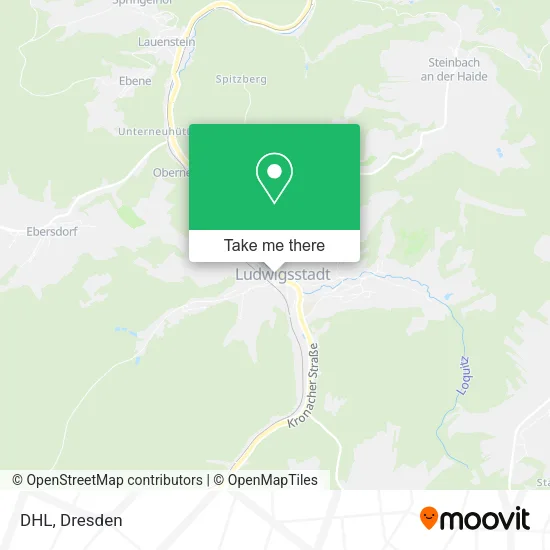DHL map