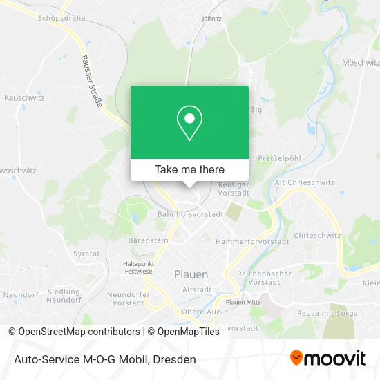 Карта Auto-Service M-O-G Mobil