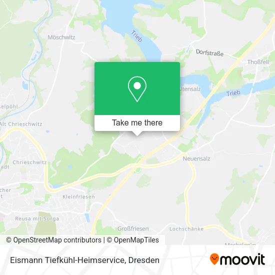Карта Eismann Tiefkühl-Heimservice