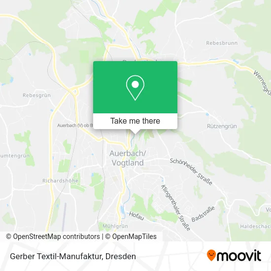 Gerber Textil-Manufaktur map