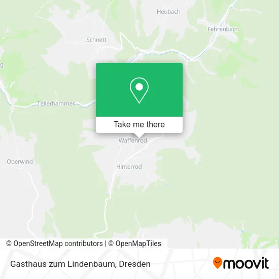 Карта Gasthaus zum Lindenbaum