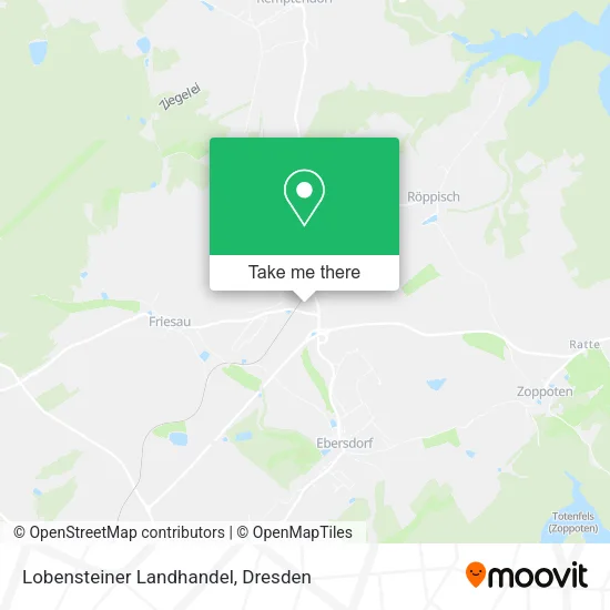 Карта Lobensteiner Landhandel