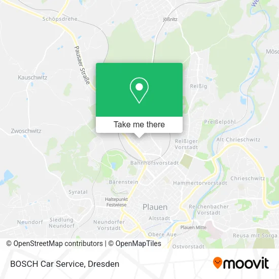 Карта BOSCH Car Service