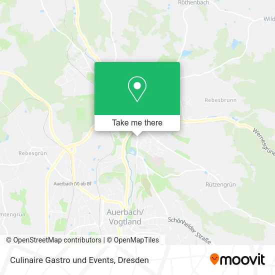 Карта Culinaire Gastro und Events