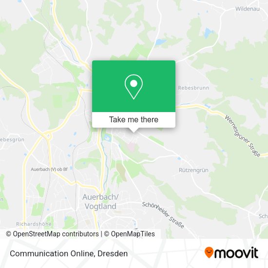 Карта Communication Online