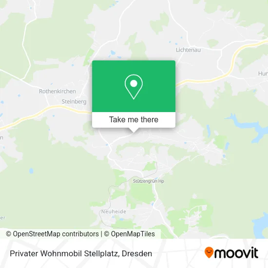 Карта Privater Wohnmobil Stellplatz