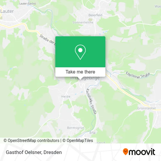 Карта Gasthof Oelsner