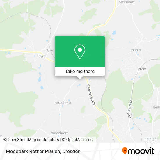Карта Modepark Röther Plauen