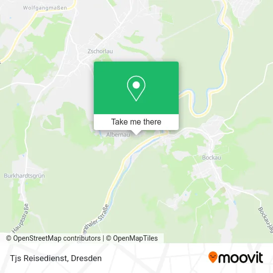 Карта Tjs Reisedienst