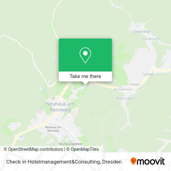Карта Check in Hotelmanagement&Consulting