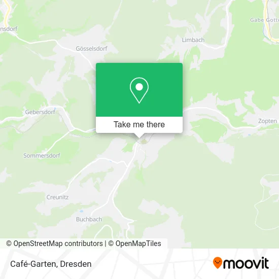 Карта Café-Garten