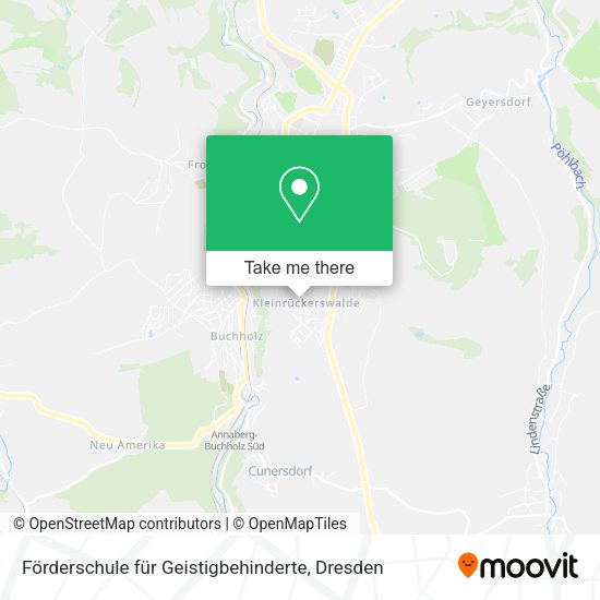 Карта Förderschule für Geistigbehinderte