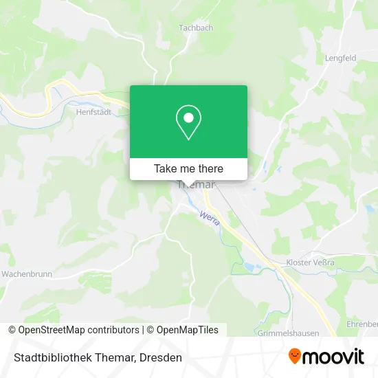 Карта Stadtbibliothek Themar