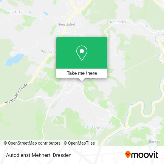 Карта Autodienst Mehnert