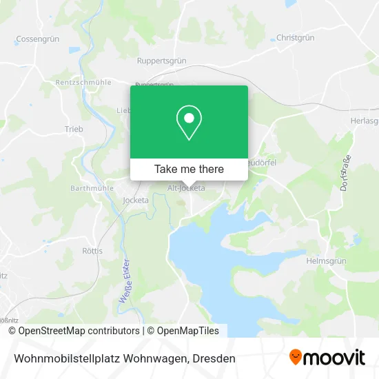 Карта Wohnmobilstellplatz Wohnwagen