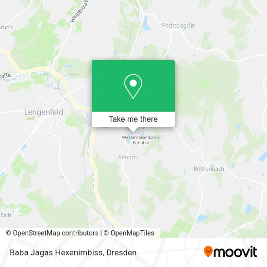 Карта Baba Jagas Hexenimbiss
