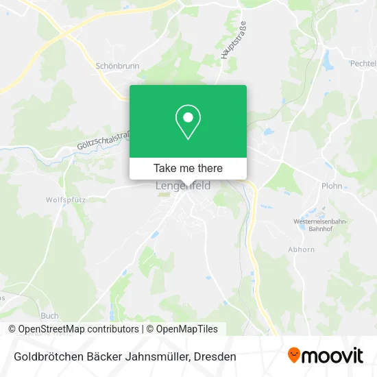 Карта Goldbrötchen Bäcker Jahnsmüller