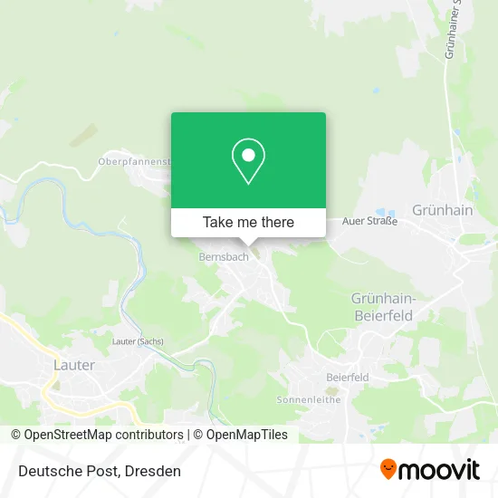 Карта Deutsche Post