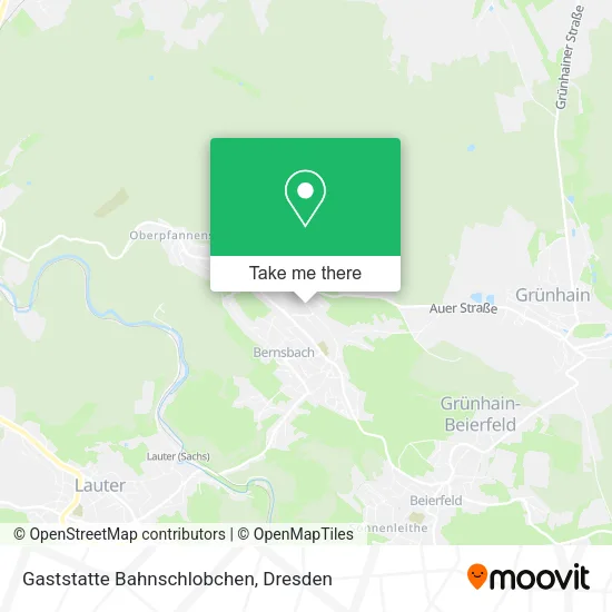 Карта Gaststatte Bahnschlobchen