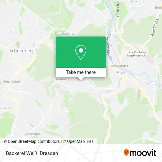 Карта Bäckerei Weiß