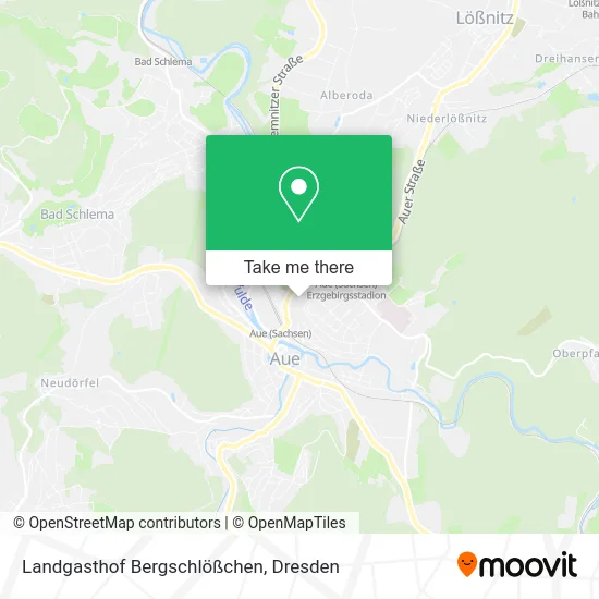 Карта Landgasthof Bergschlößchen