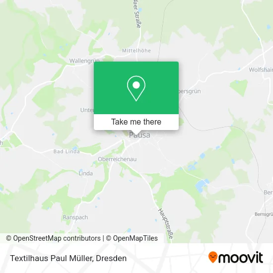 Textilhaus Paul Müller map