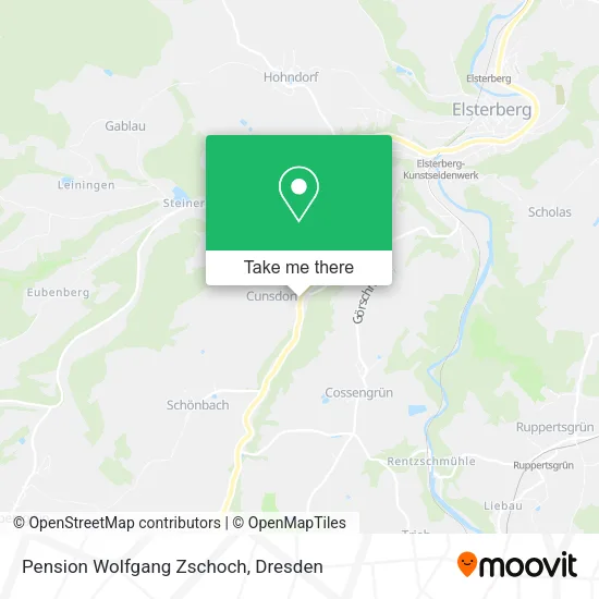 Pension Wolfgang Zschoch map