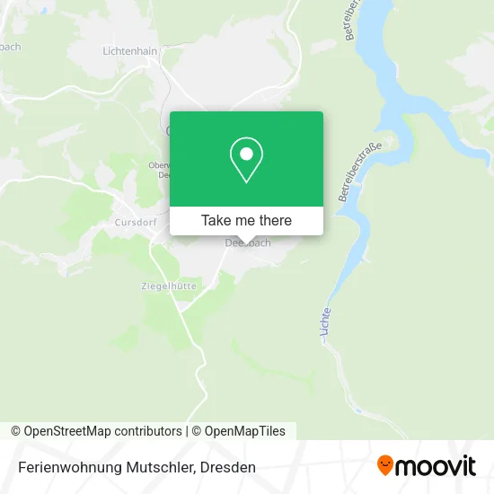 Карта Ferienwohnung Mutschler