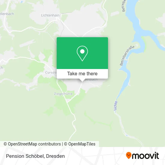 Карта Pension Schöbel
