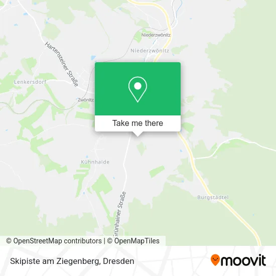 Карта Skipiste am Ziegenberg
