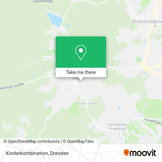 Карта Kinderkombination