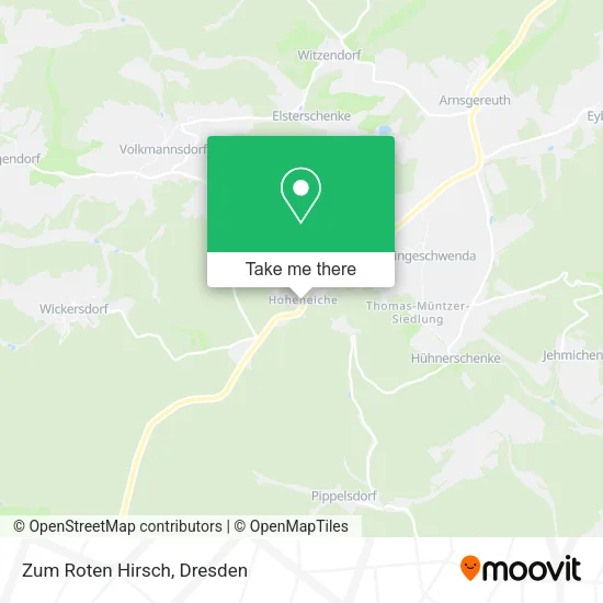 Карта Zum Roten Hirsch