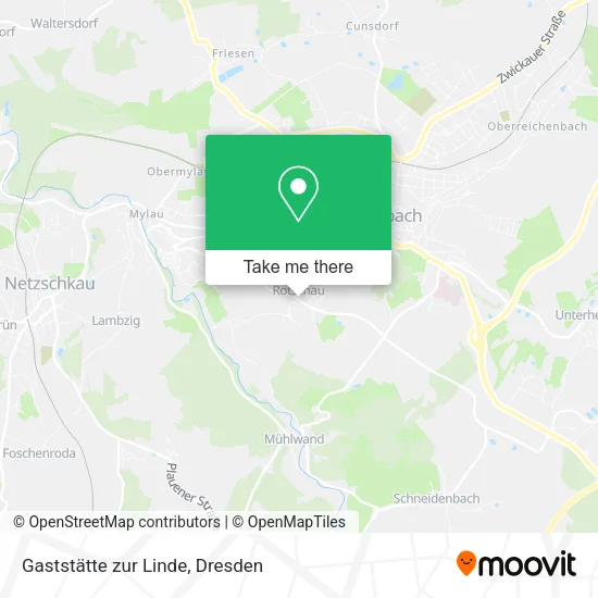 Карта Gaststätte zur Linde