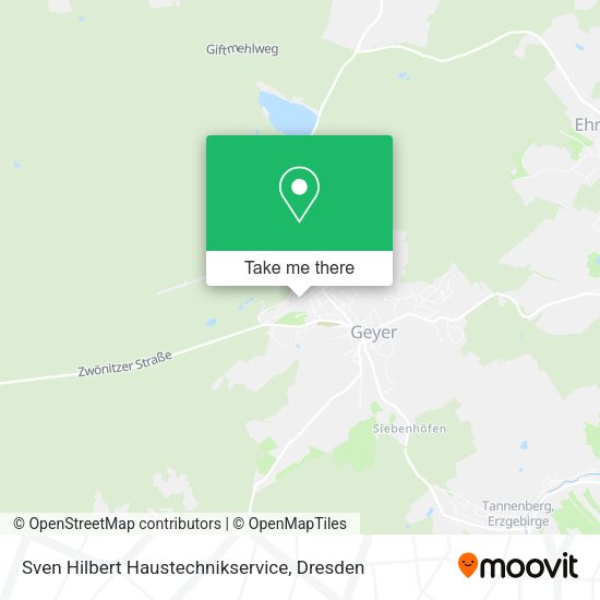 Карта Sven Hilbert Haustechnikservice