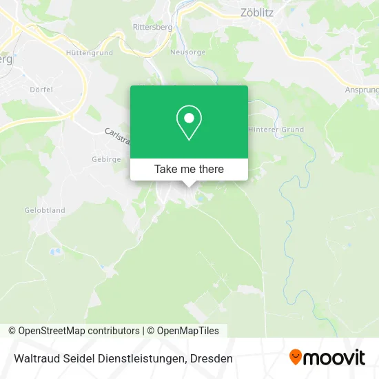 Карта Waltraud Seidel Dienstleistungen