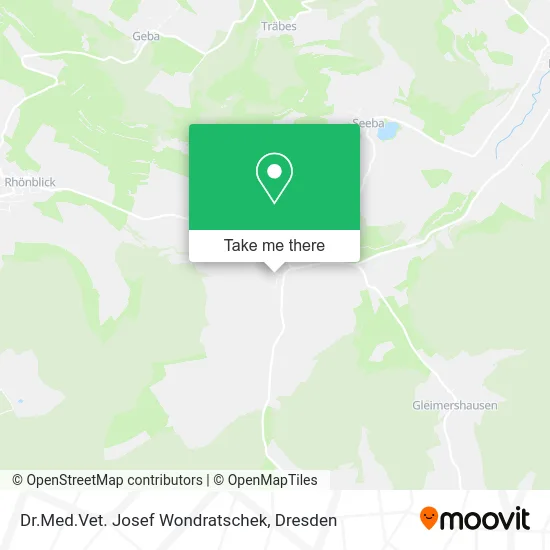 Карта Dr.Med.Vet. Josef Wondratschek