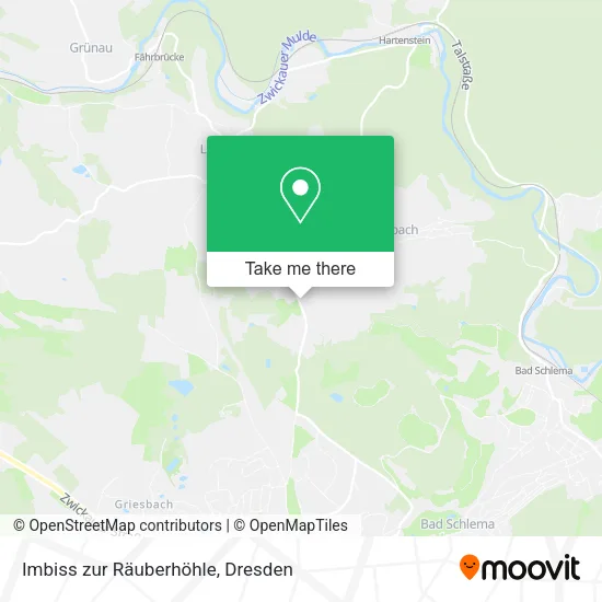 Карта Imbiss zur Räuberhöhle