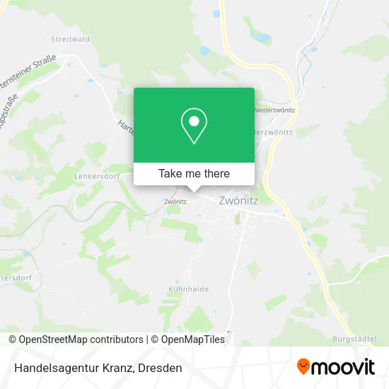 Карта Handelsagentur Kranz