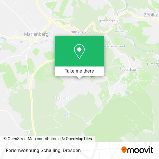 Карта Ferienwohnung Schalling