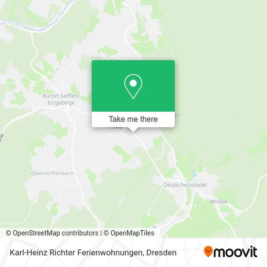 Karl-Heinz Richter Ferienwohnungen map